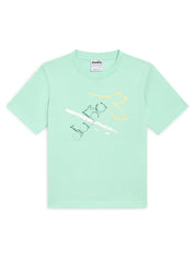 T-shirt Verde Diadora