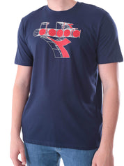 T-shirt Blu Diadora
