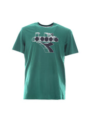 T-shirt Verde Diadora