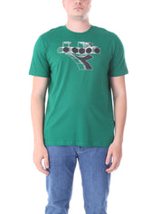 T-shirt Verde Diadora