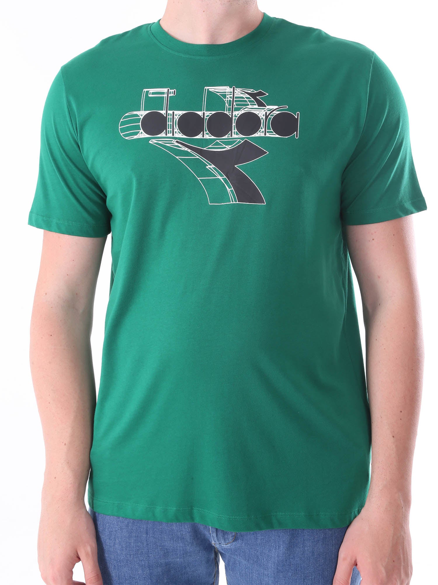 T-shirt Verde Diadora