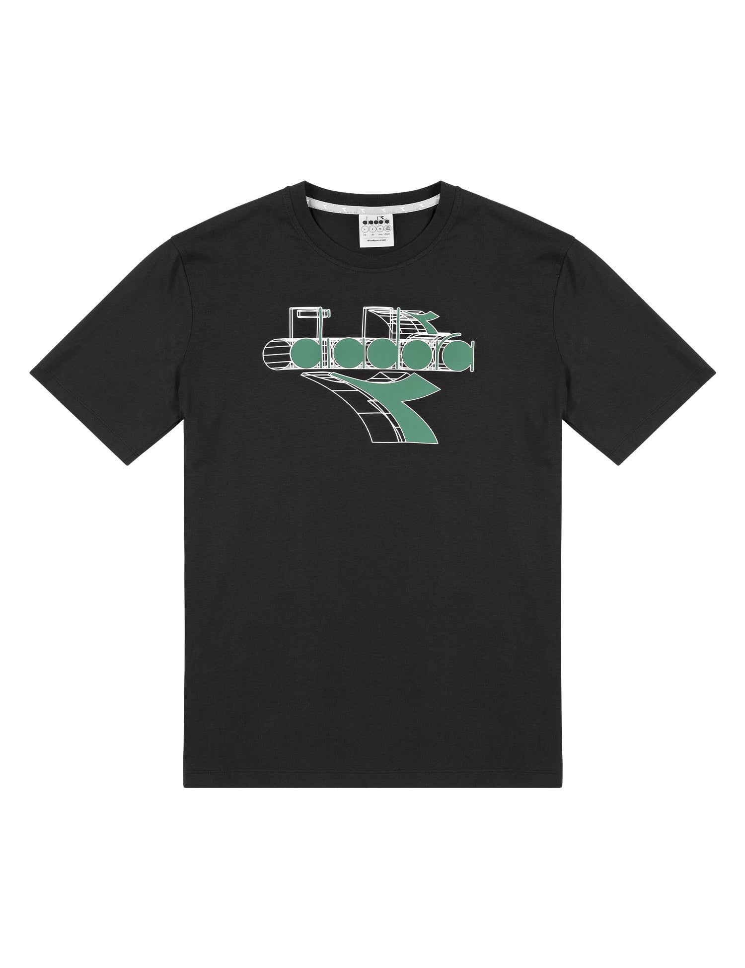 T-shirt Nero Diadora