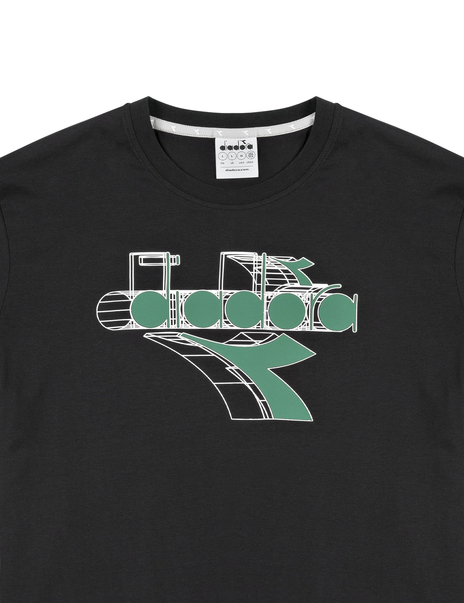 T-shirt Nero Diadora