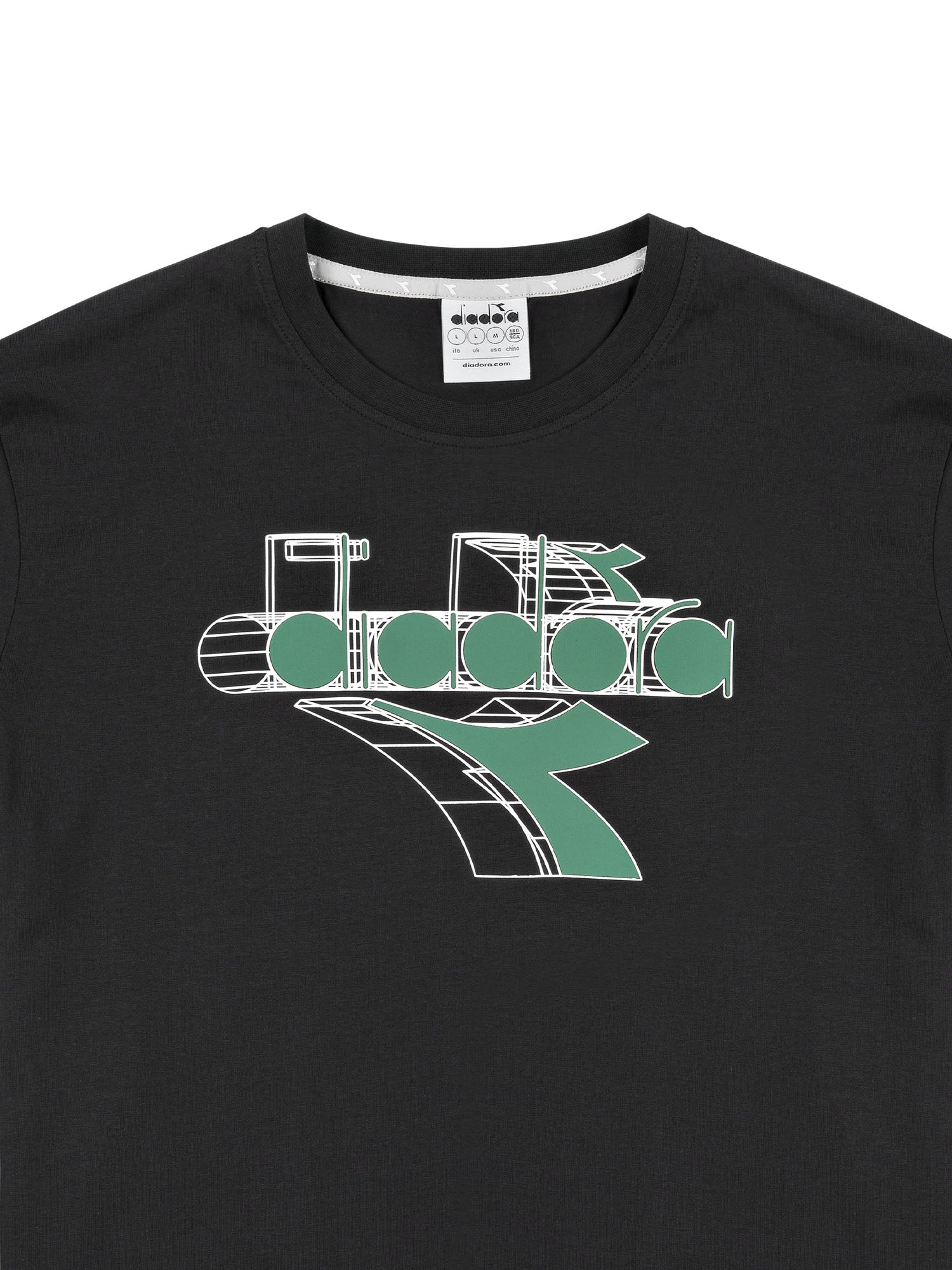 T-shirt Nero Diadora