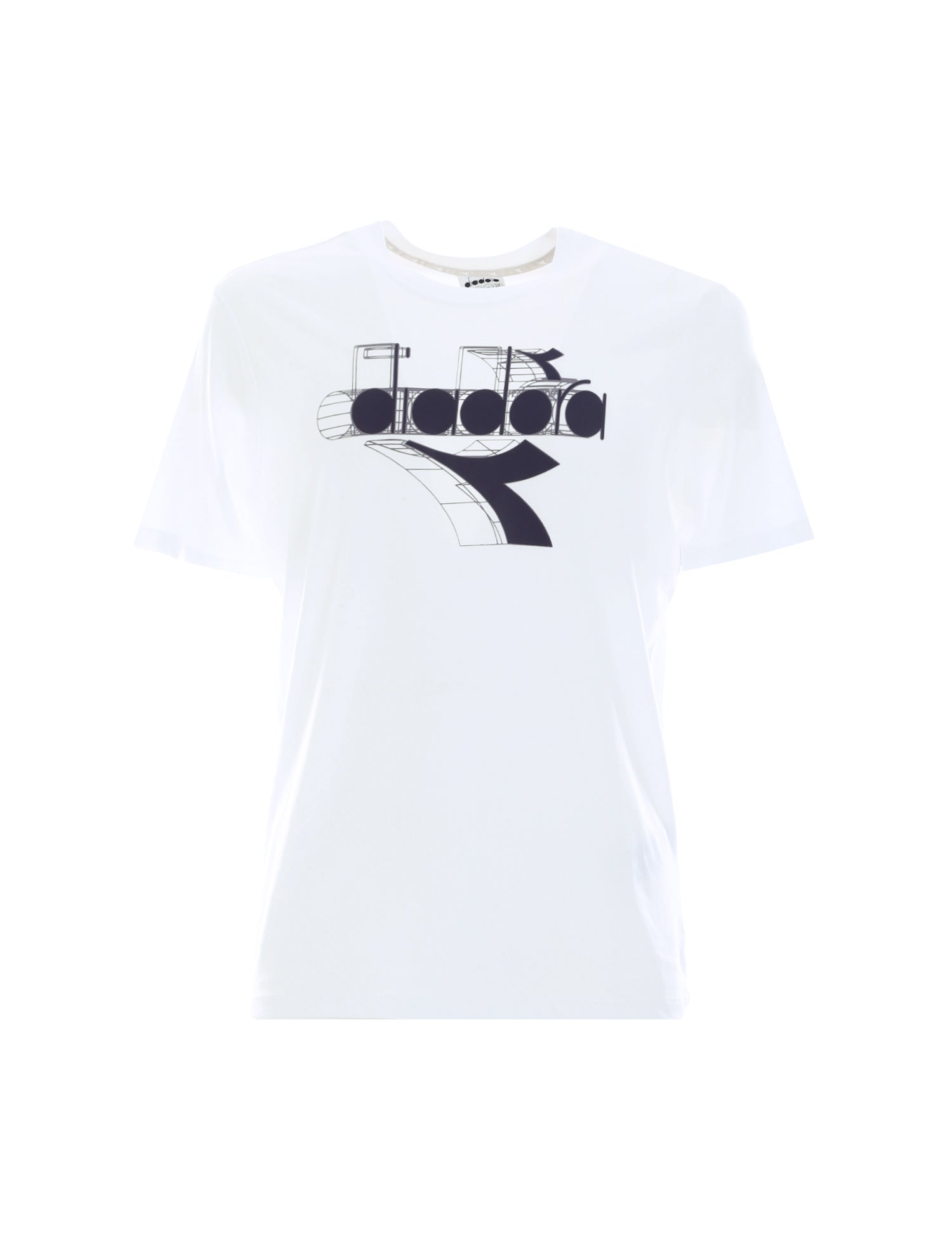 T-shirt Bianco Diadora
