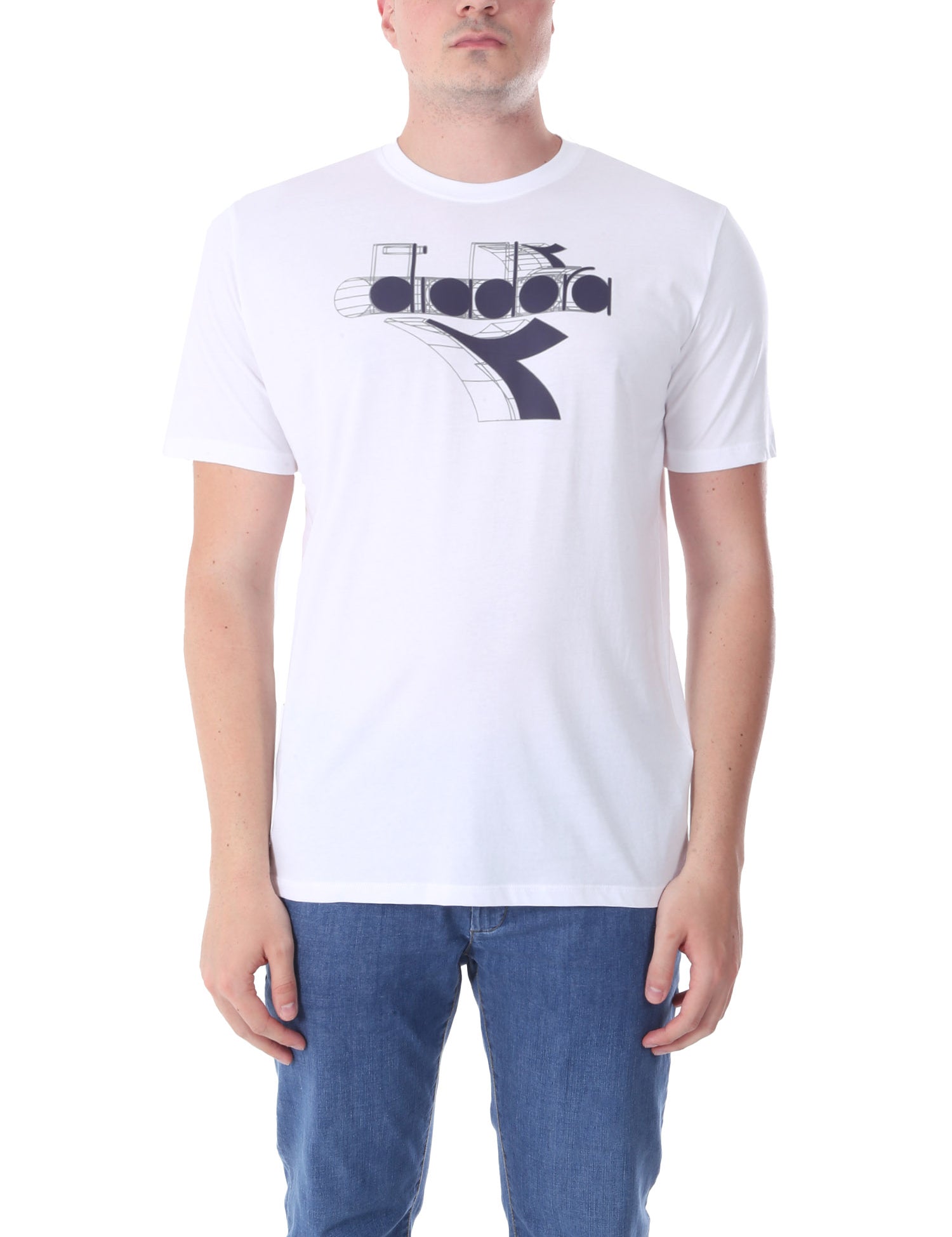 T-shirt Bianco Diadora