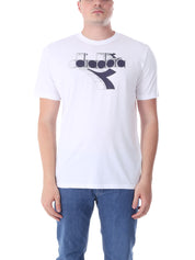 T-shirt Bianco Diadora