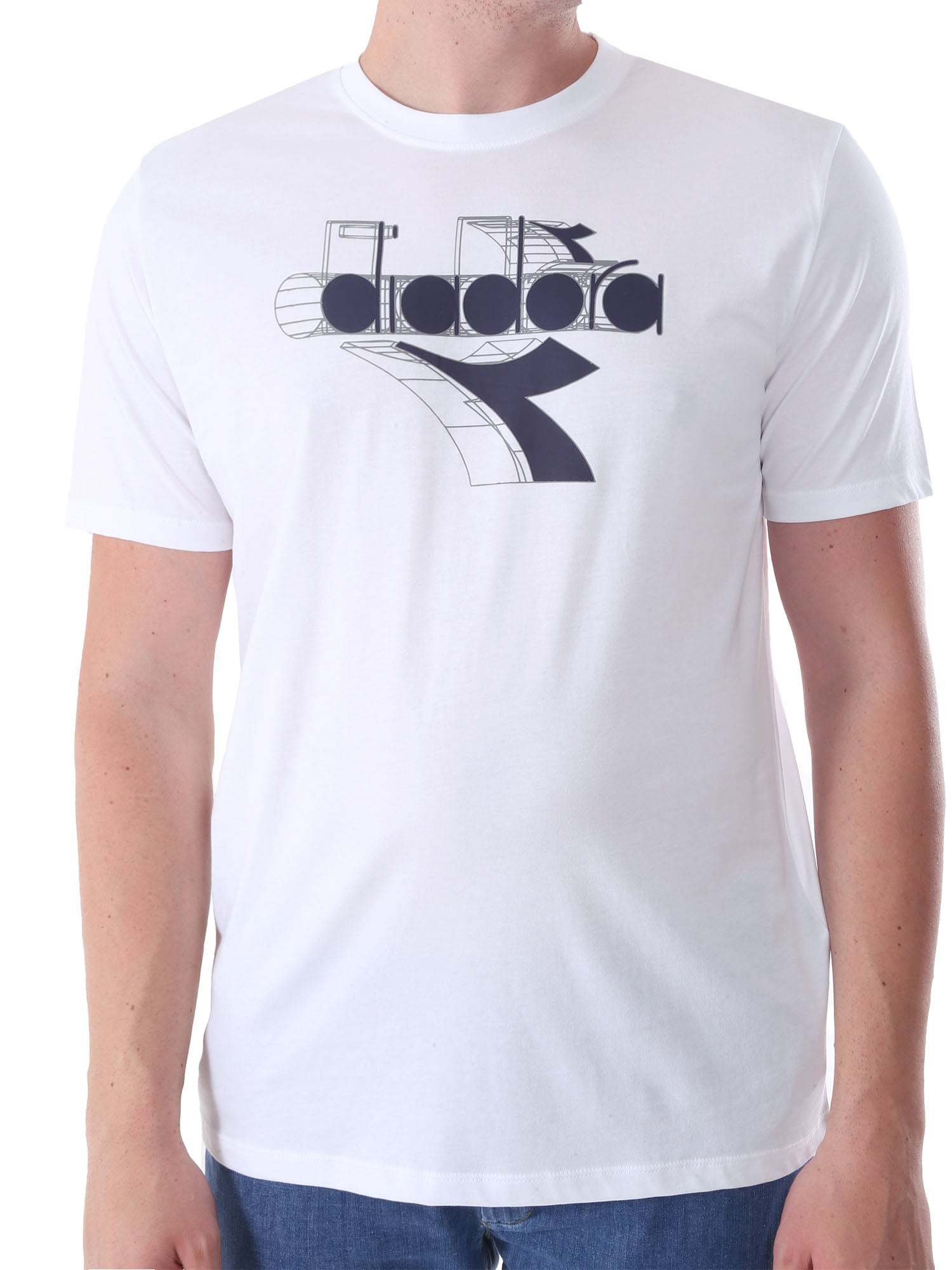 T-shirt Bianco Diadora