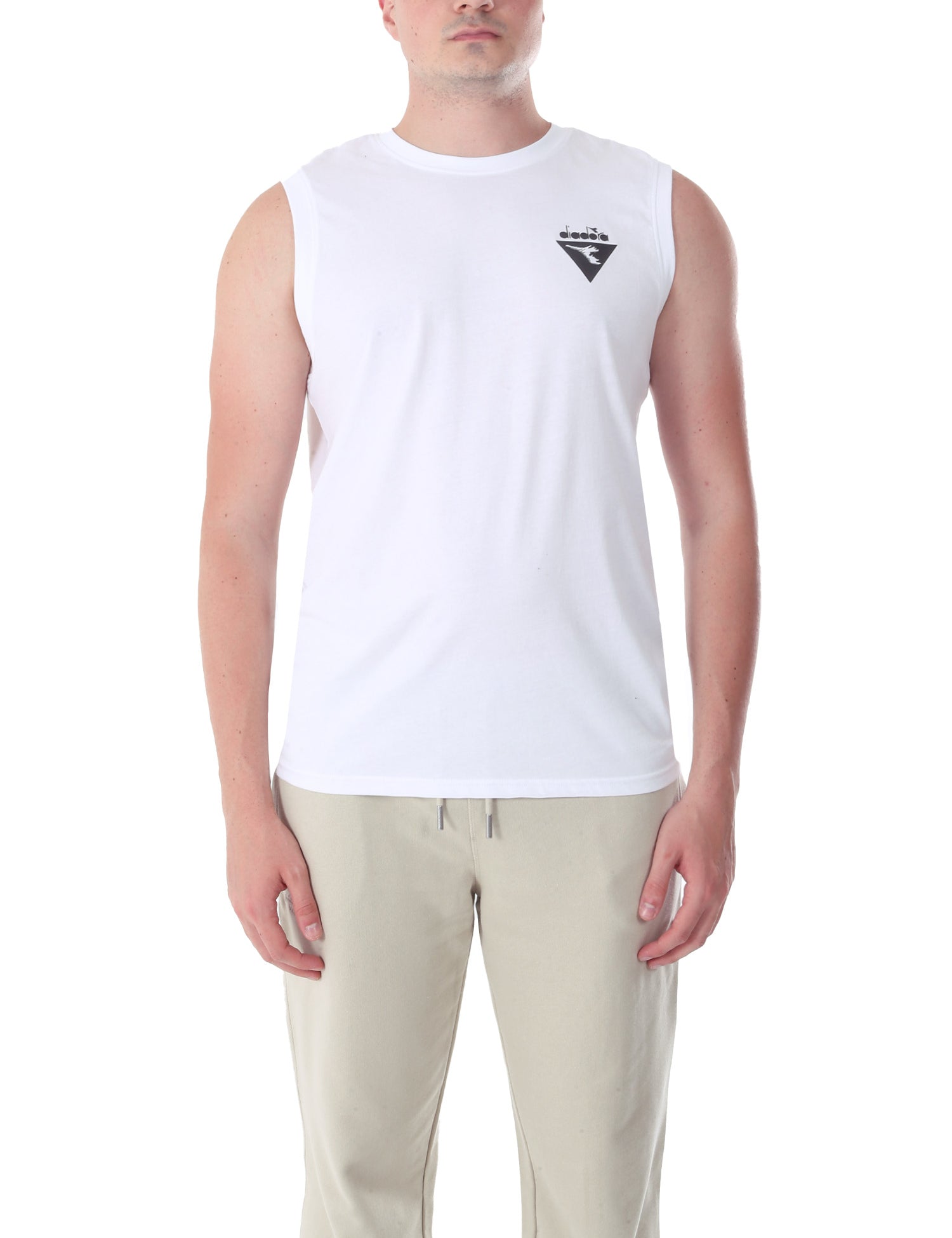 Top e canotte Bianco Diadora