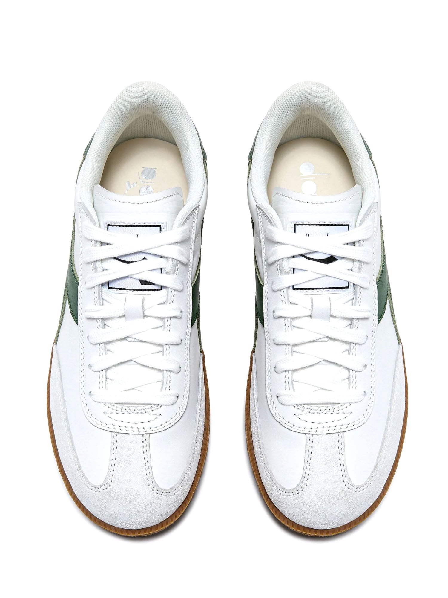 Sneakers Bianco Verde Diadora