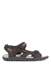 Sandali con strappi Marrone Geox