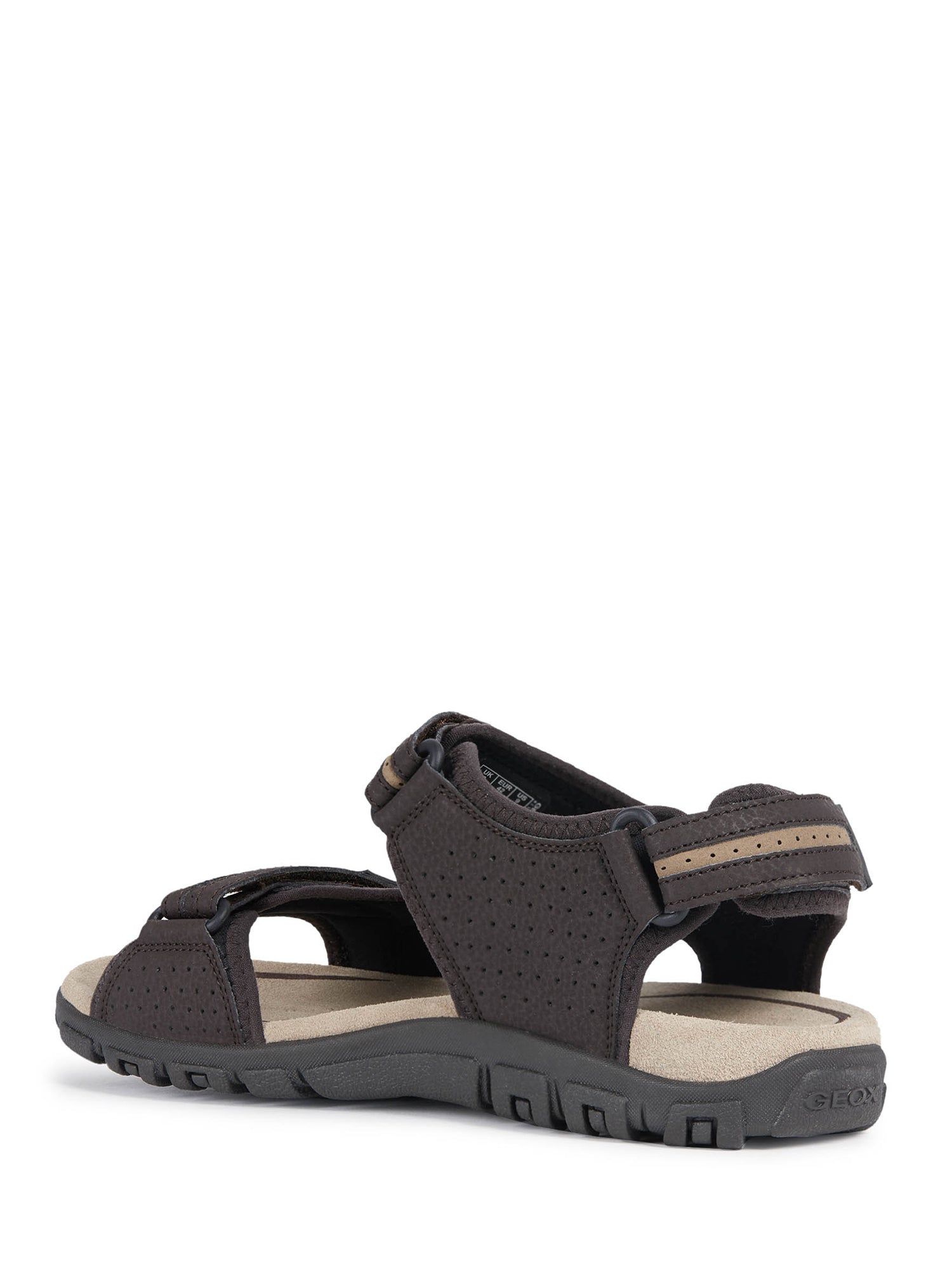 Sandali con strappi Marrone Geox