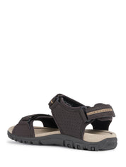 Sandali con strappi Marrone Geox