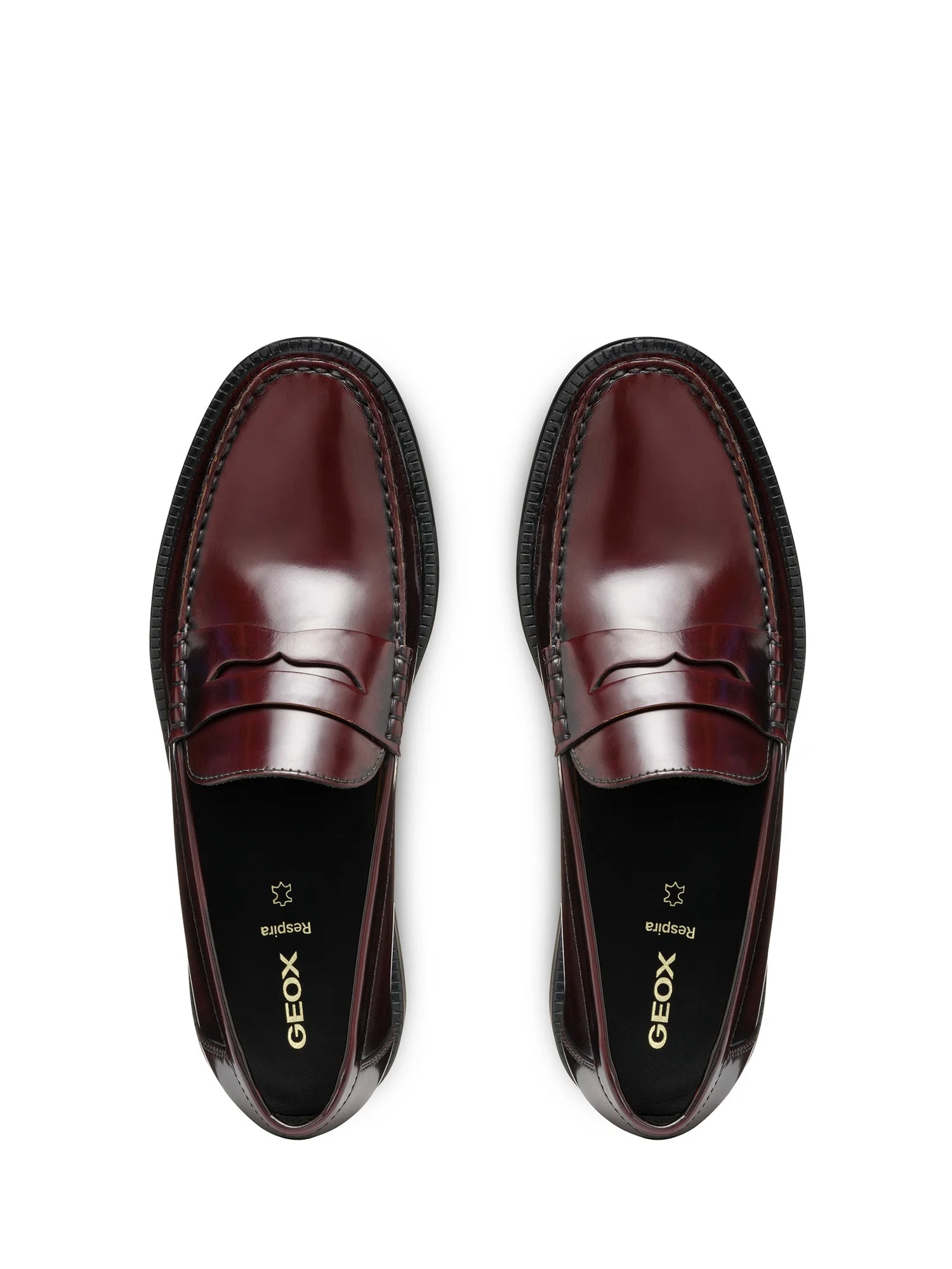 Mocassini Bordeaux Geox