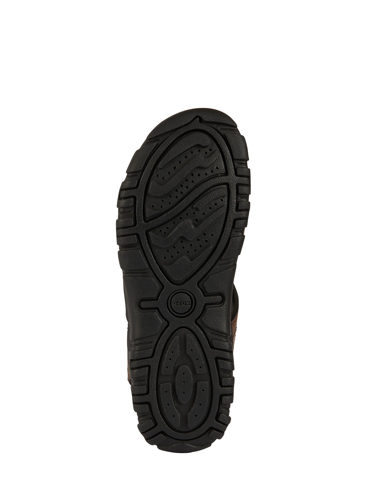 Sandali con strappi Marrone Geox