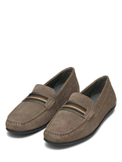 Mocassini Tortora Geox