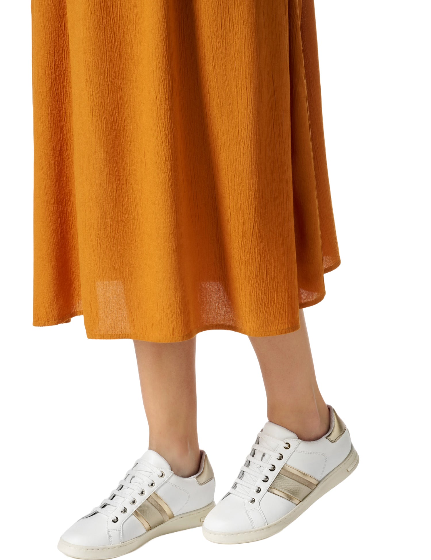 Sneakers Bianco Oro Geox