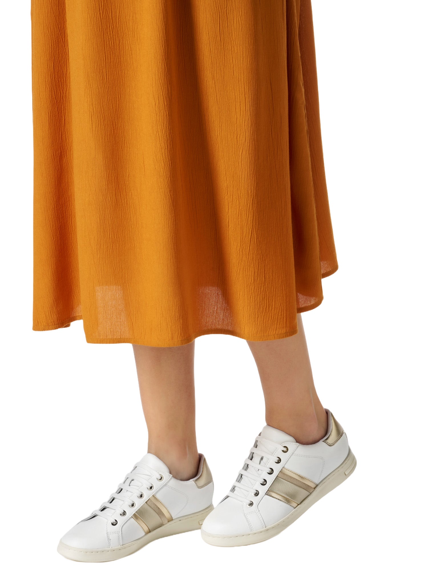 Sneakers Bianco Oro Geox