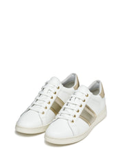 Sneakers Bianco Oro Geox
