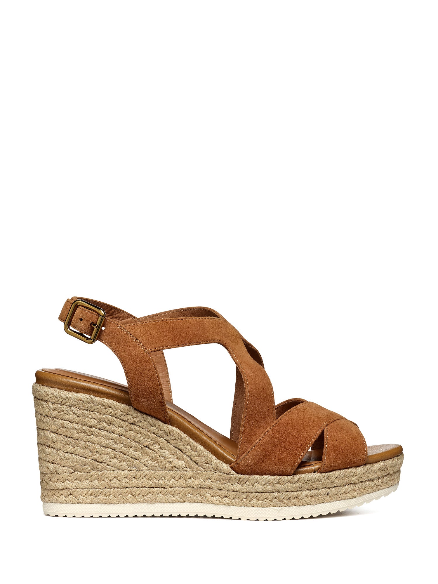 Sandali zeppa Marrone Geox