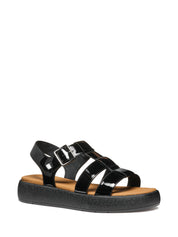 Sandali zeppa Nero Geox