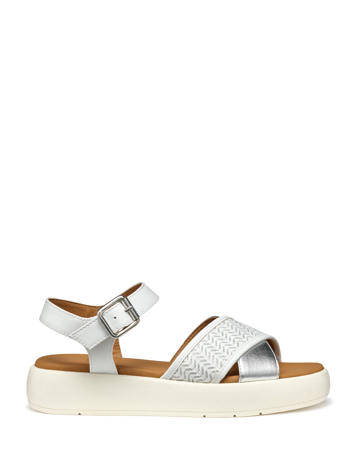 Sandali zeppa Bianco Geox