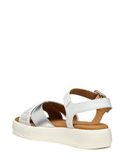 Sandali zeppa Bianco Geox