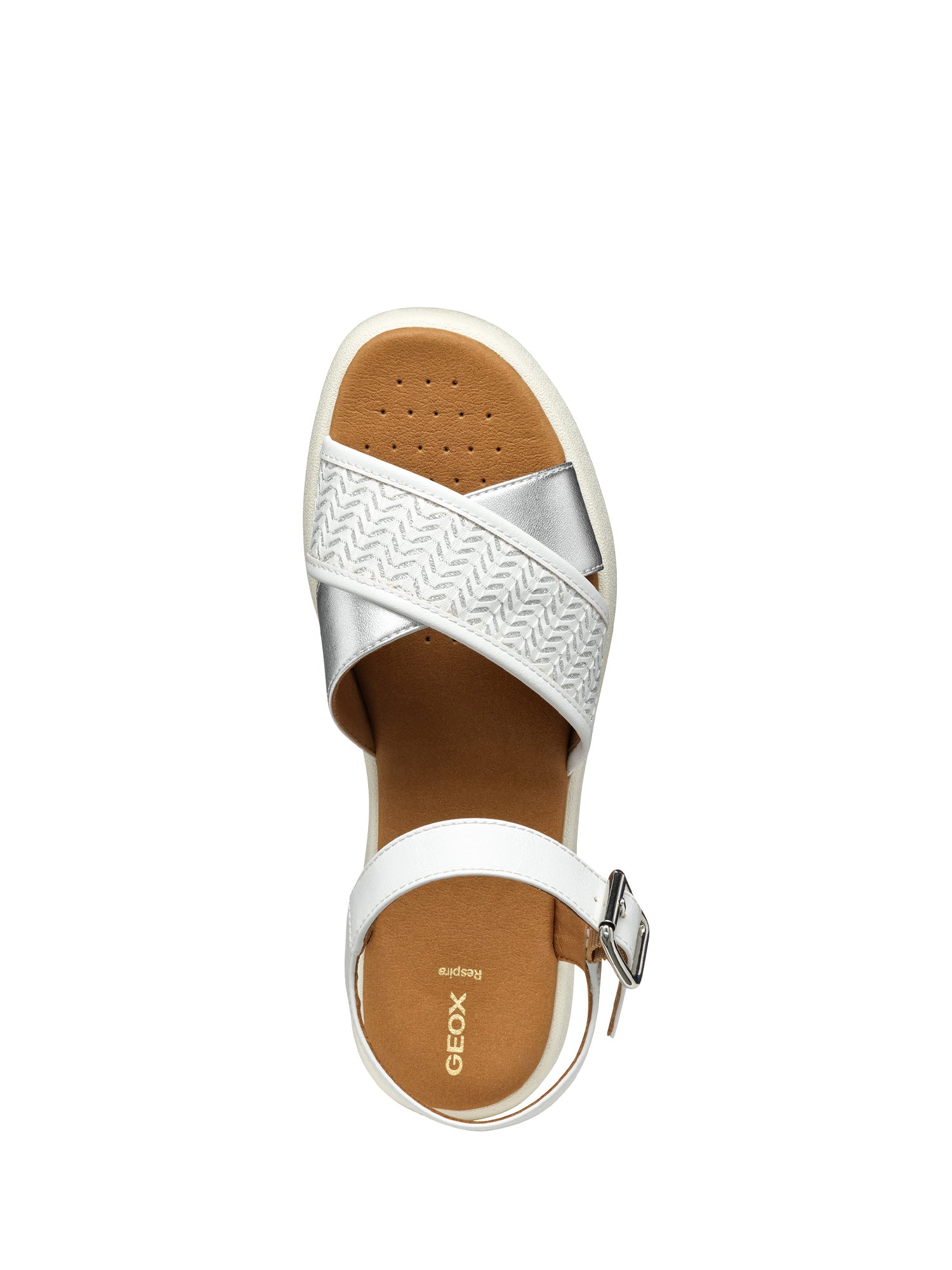 Sandali zeppa Bianco Geox