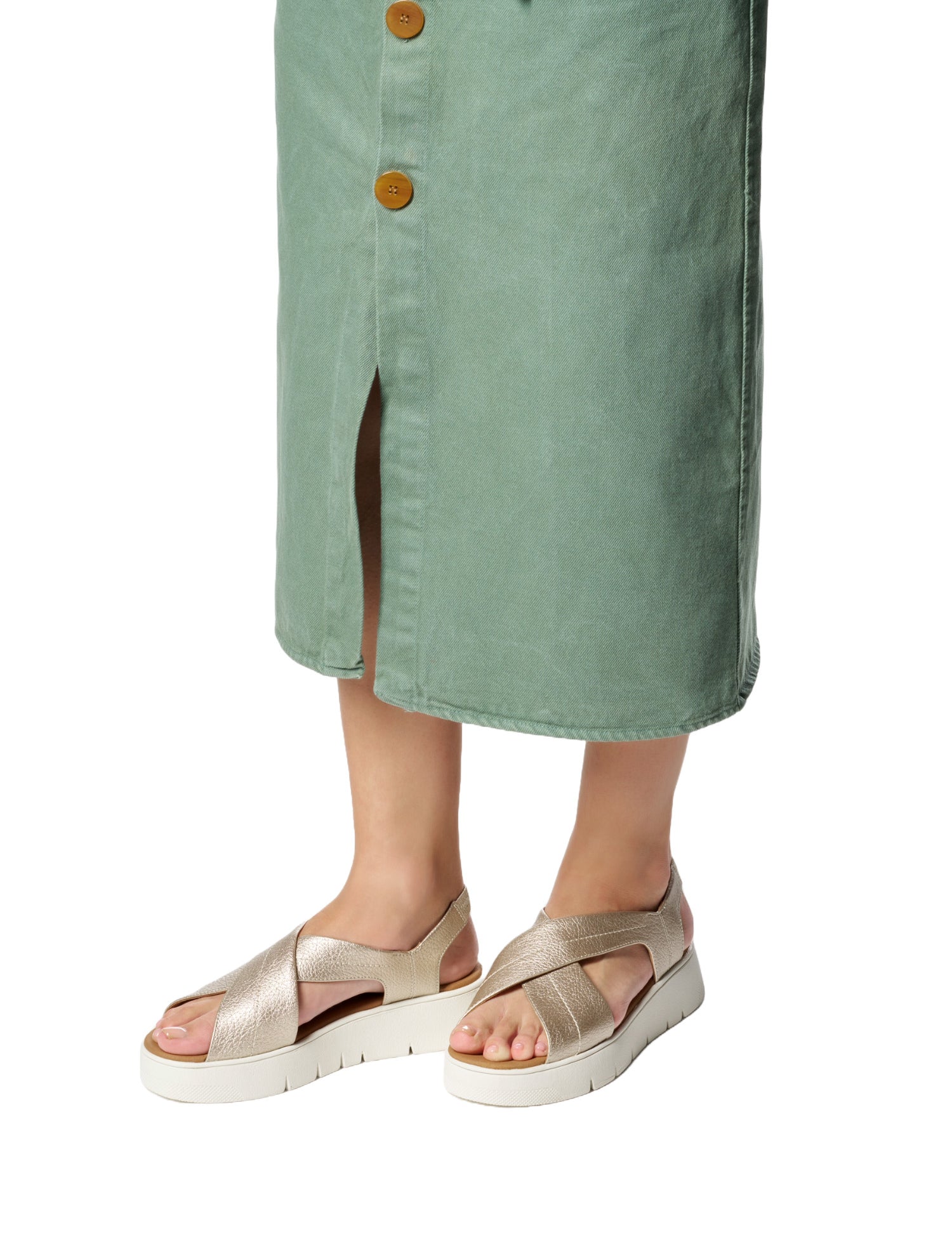 Sandali zeppa Dorato Geox