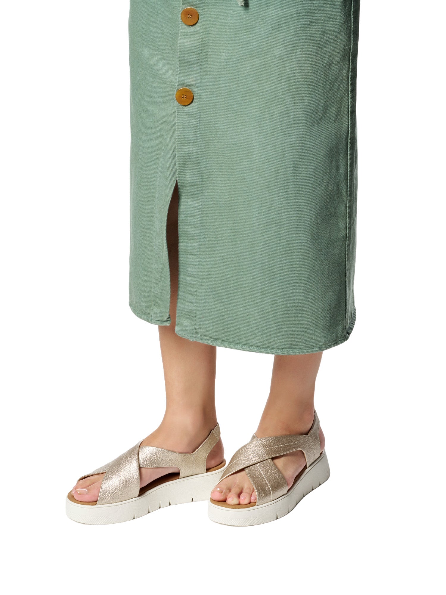 Sandali zeppa Dorato Geox