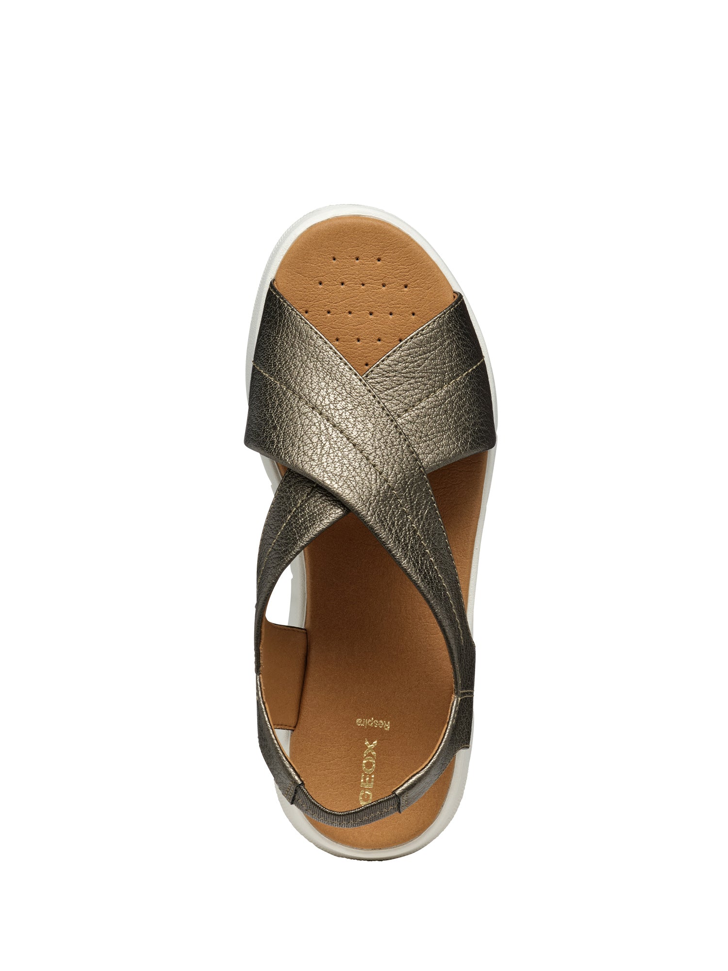 Sandali zeppa Verde Geox