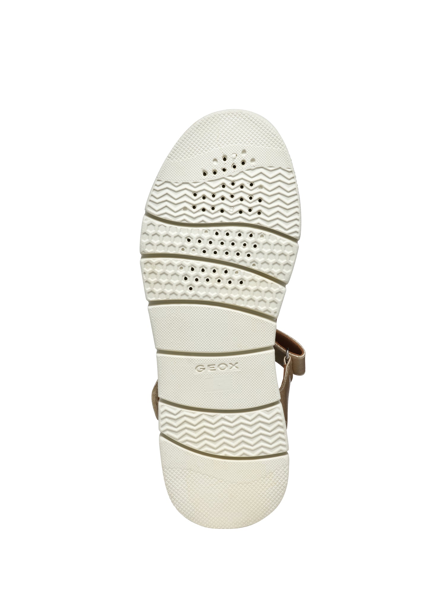 Sandali con strappi Dorato Geox