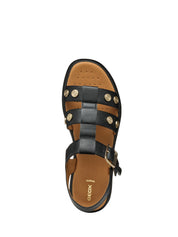 Sandali zeppa Nero Geox