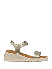 Sandali zeppa Dorato Geox