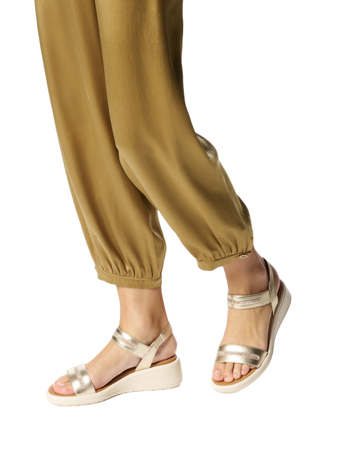 Sandali zeppa Dorato Geox