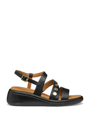 Sandali zeppa Nero Geox