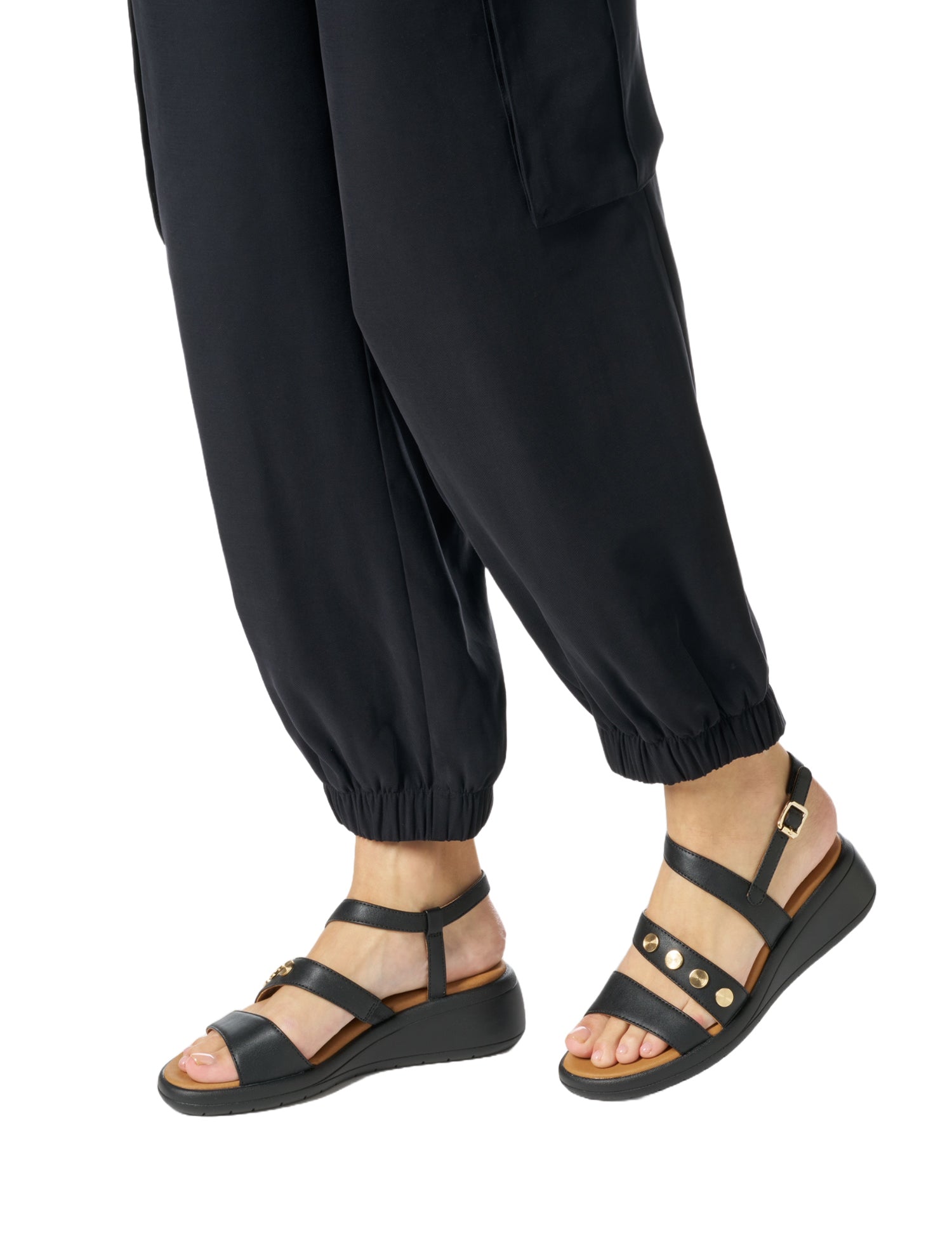 Sandali zeppa Nero Geox