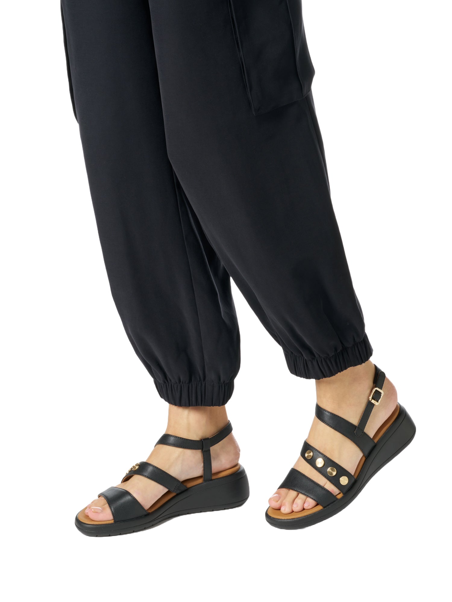 Sandali zeppa Nero Geox