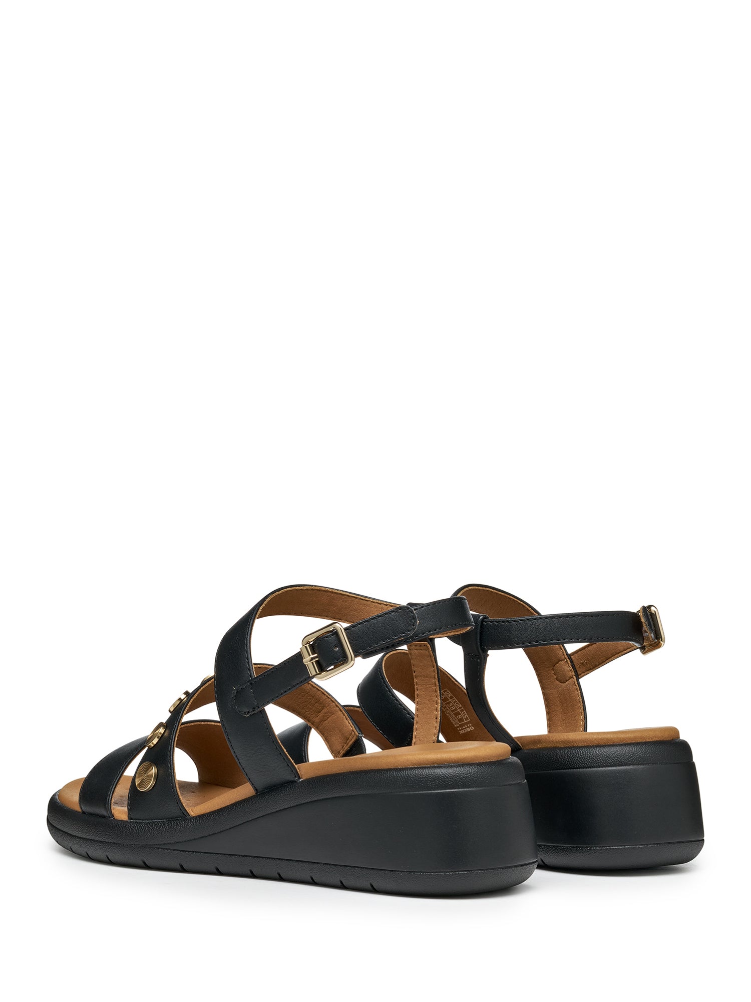 Sandali zeppa Nero Geox