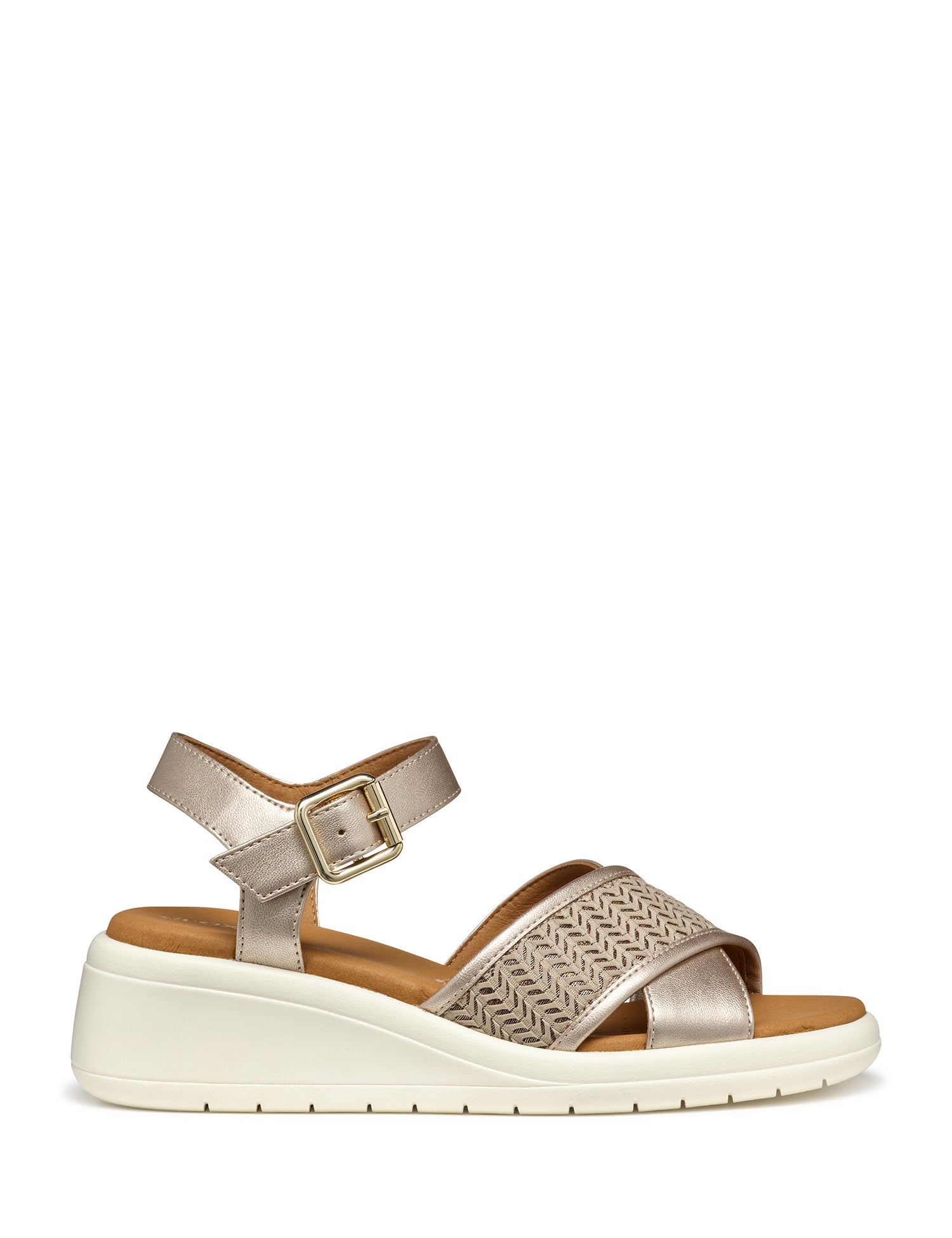 Sandali zeppa Beige Geox