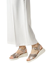 Sandali zeppa Beige Geox