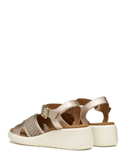 Sandali zeppa Beige Geox