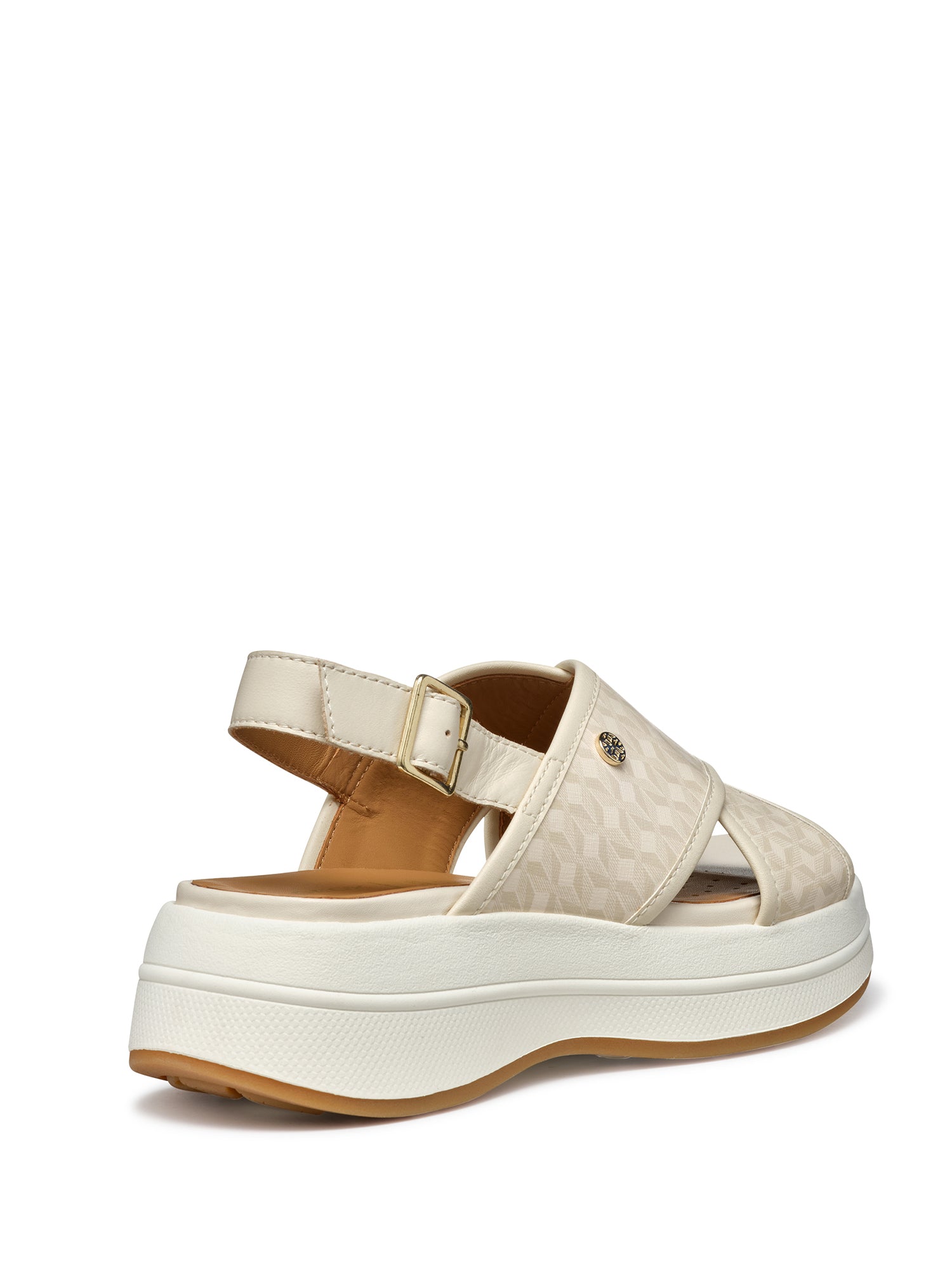 Sandali zeppa Beige Geox