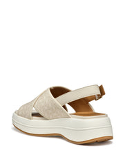 Sandali zeppa Beige Geox