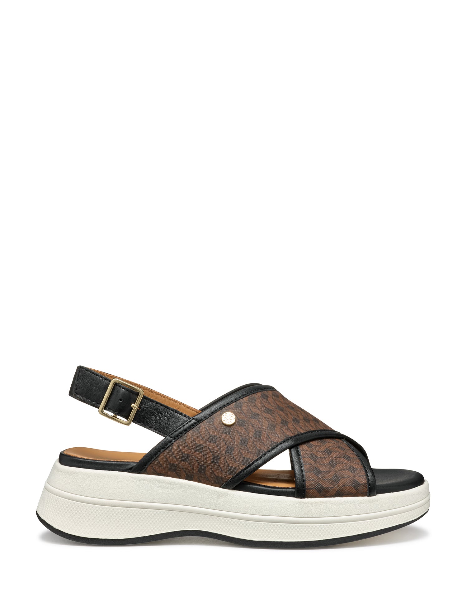 Sandali zeppa Marrone Geox