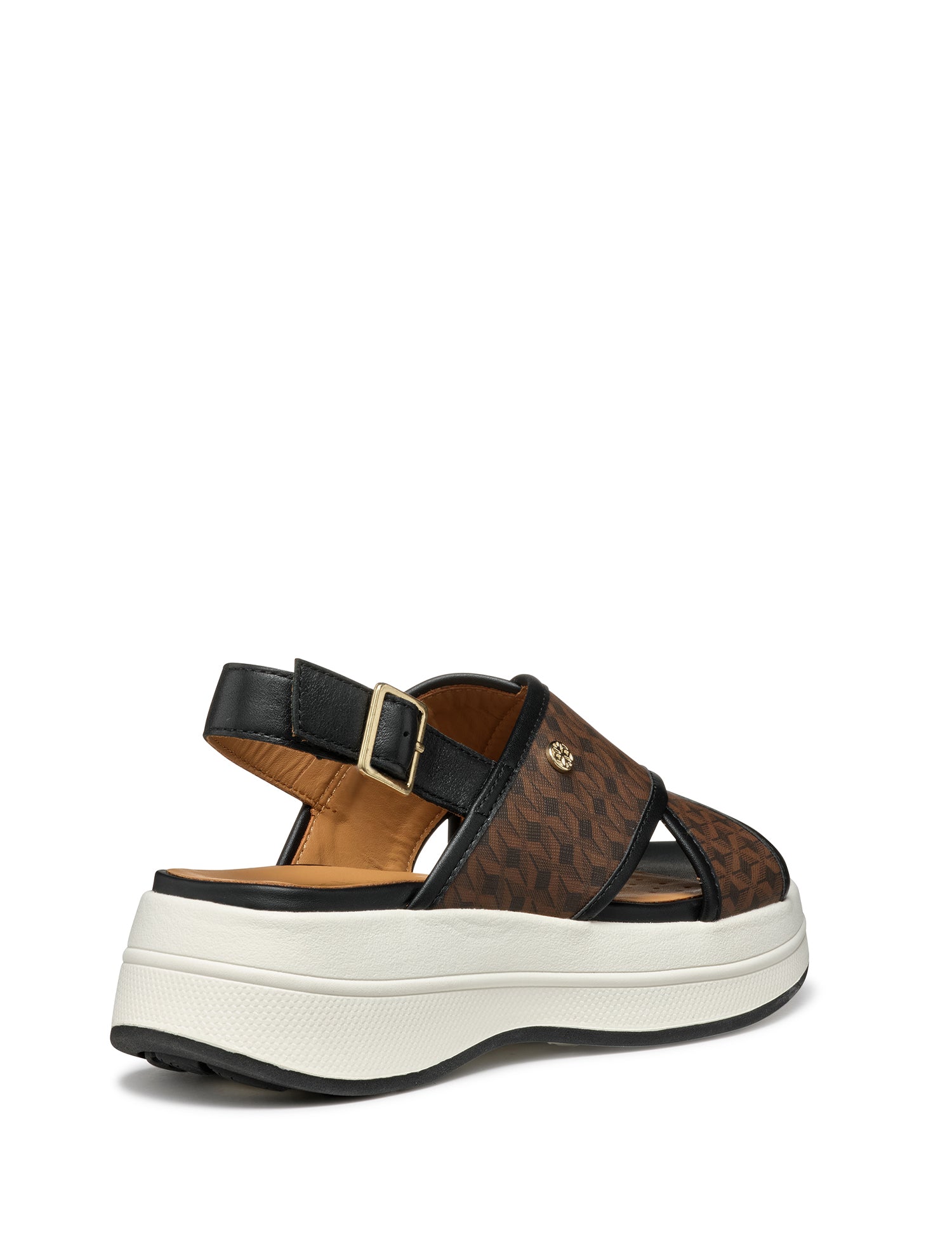 Sandali zeppa Marrone Geox