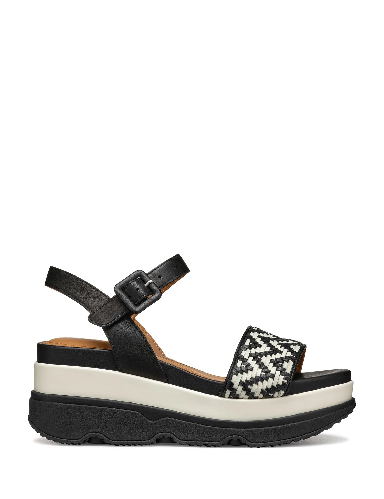 Sandali zeppa Nero Geox