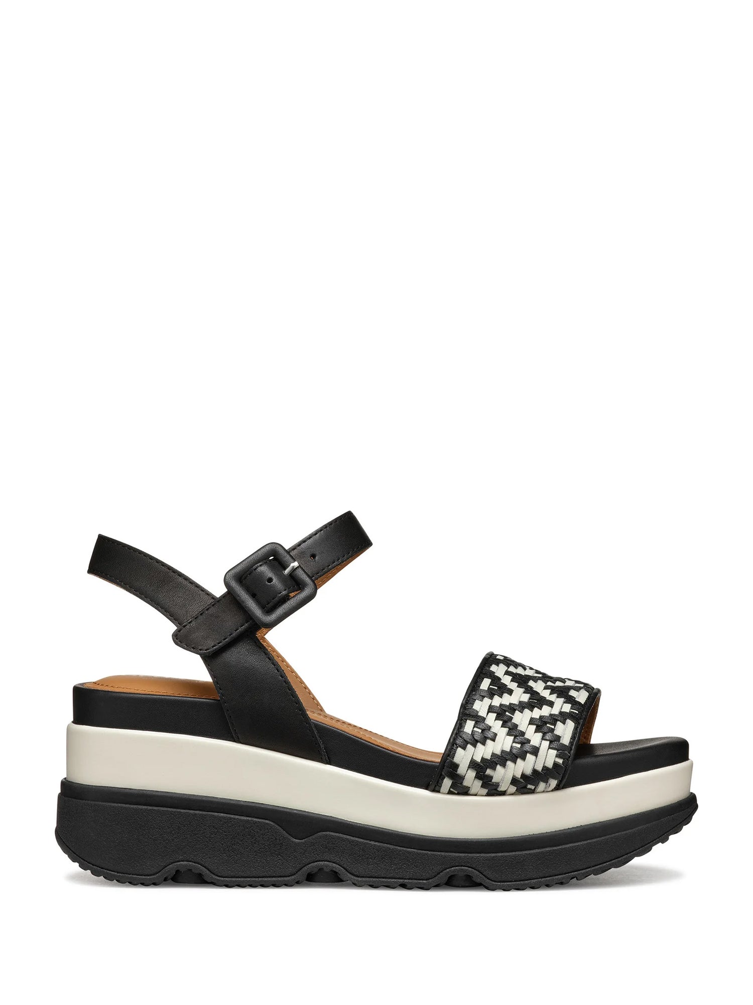 Sandali zeppa Nero Geox