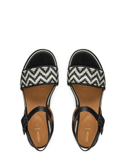 Sandali zeppa Nero Geox