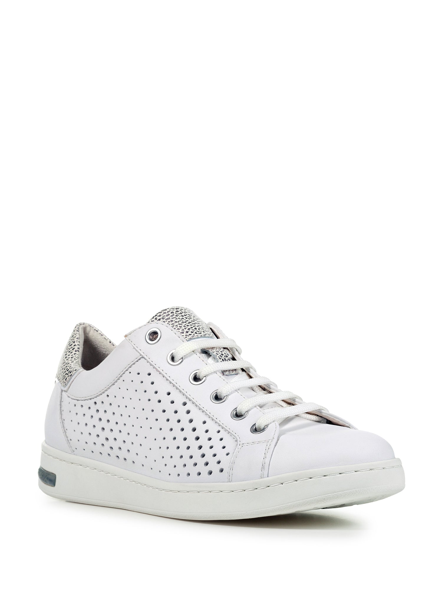 Sneakers Bianco Argento Geox